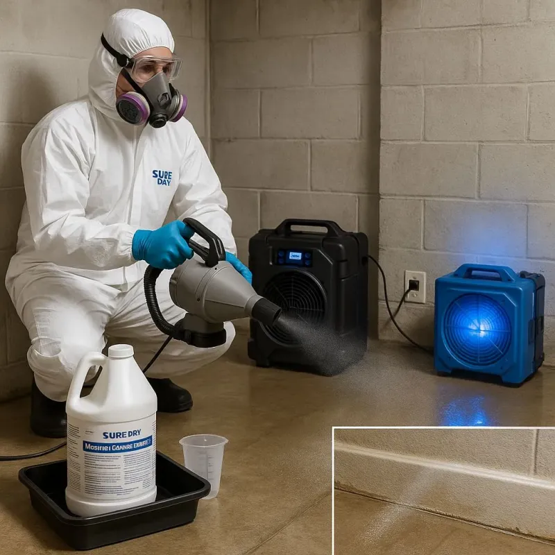 Sanitization and Odor Removal process in Medford, OK