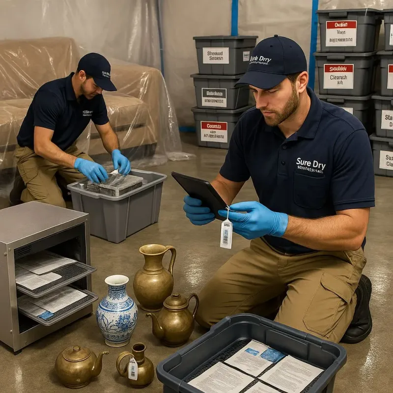 Content Protection and Restoration process in Medford, OK