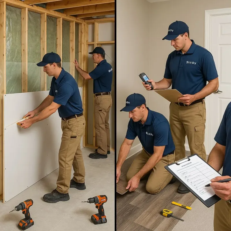 Repairs and Reconstruction process in Medford, OK