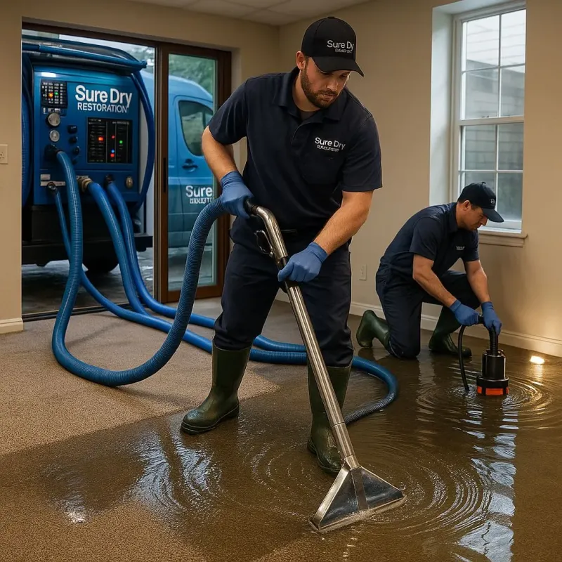 Water Extraction and Removal process in Medford, OK